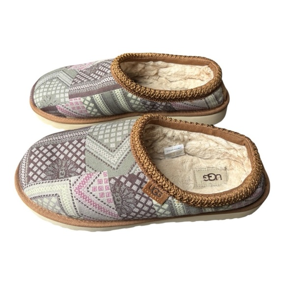 UGG Tasman Taz Sash Patchwork Print Men’s Size US 11 - Picture 8 of 15